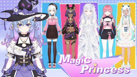 Magic Princess: 女の子向け着せ替えゲームのおすすめ画像3