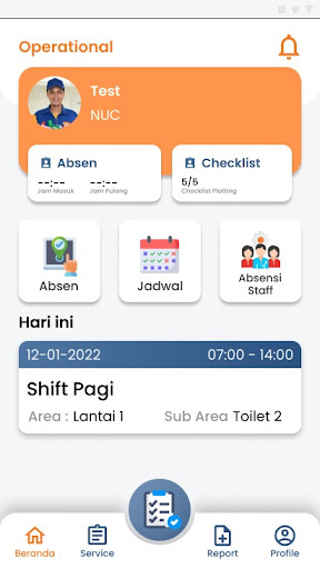 CarefastOperation Screen 2