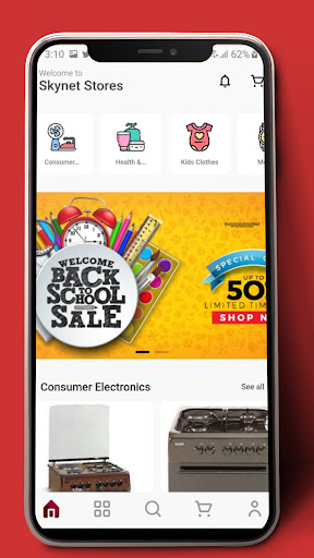Skynet Stores Screen 3