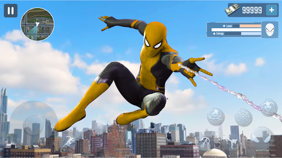 Spider Rope Hero - Gangster New York City Screenshot
