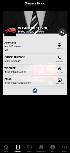 Cleaners To You Screen 3