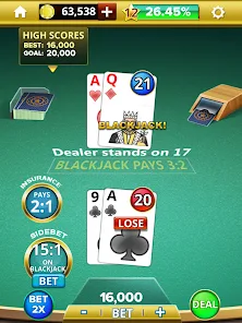 Classic Blackjack 21 - Casino ‒ Applications sur Google Play