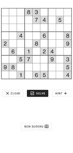 SuSolver -Sudoku Solver Camera Screen 3
