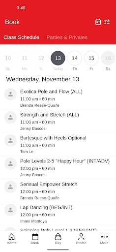 Pole Fitness Studio Screenshot 2 - AppWisp.com