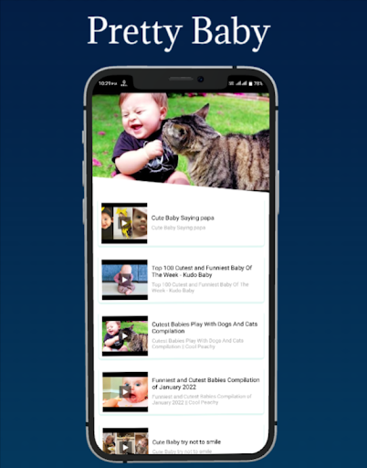 Baby videos: Cute Funny pretty Screen 3
