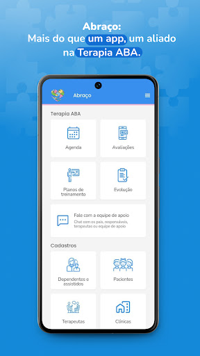 Android application Abraço screenshort
