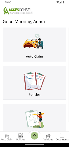 AccesConseil Online Screen 2