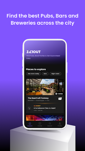 ZillOut: Pubs & Parties Screen 2