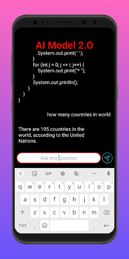 AI Model 2.O Screen 2