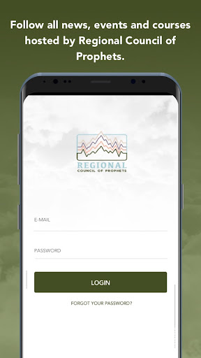 Android application Regional Council of Prophets screenshort
