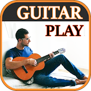Play the guitar. Acoustic guitar
