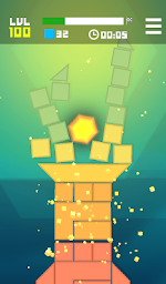 Hexagon Tower Balance Puzzles