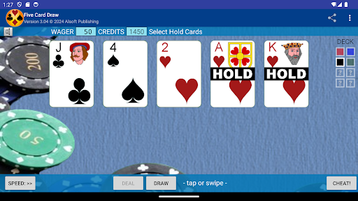 Five Card Draw Poker 11