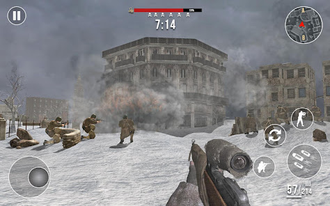Screenshot 15 Juegos de Guerra - World War 2 android