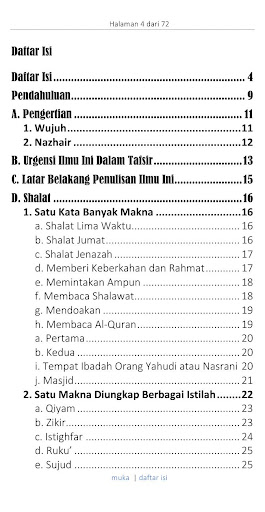 Al-Wujuh Wan-Nazhair Al-Quran Screen 2