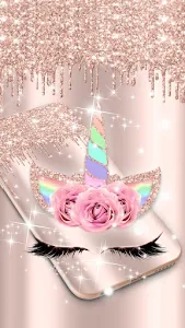 Cute Unicorn Live Wallpaper glitter unicorns APK - Download for Android |  