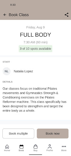 GLAMBOD PILATES Screen 3