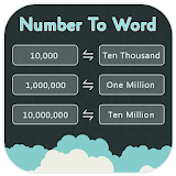 Number to Word Converter - Cash Counter Calculator icon