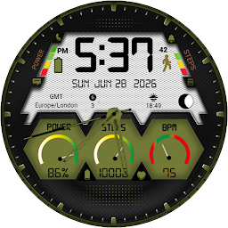 HX007 Hybrid Watch Face - Screenshot Image