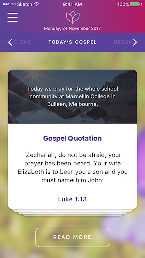 Marist Daily Prayer Screen 3