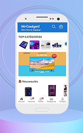 Android application Mr Gadget CI screenshort