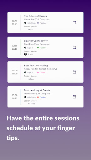 DDNA Events Screen 2