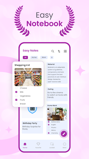 Android application Daily Notepad - Easy Note Book screenshort