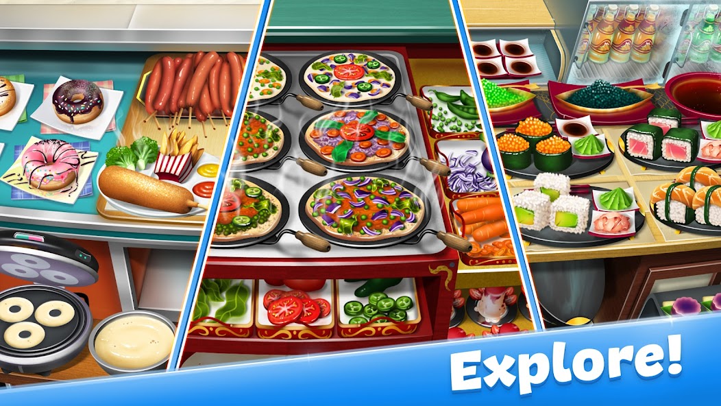 Cooking Fever: Restaurant Game 21.0.1 APK + Mod (Unlimited money) for Android