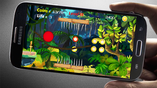 Android application Jungle Ball: Tilt & Draw screenshort