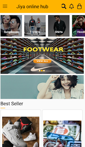 Android application Jiya Hub screenshort