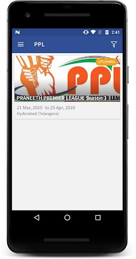 Praneeth Premier League Screen 3