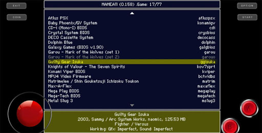 MAMEAll - MAME 0.159u2 Arcade 2