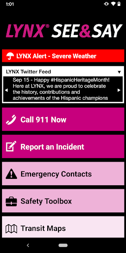 Android application LYNX See & Say screenshort