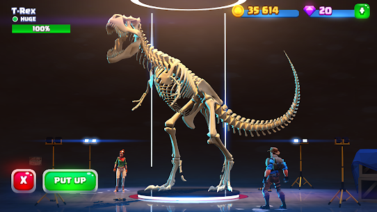 Dinosaur World MOD APK: My Fossil Museum (Unlimited Money) 6