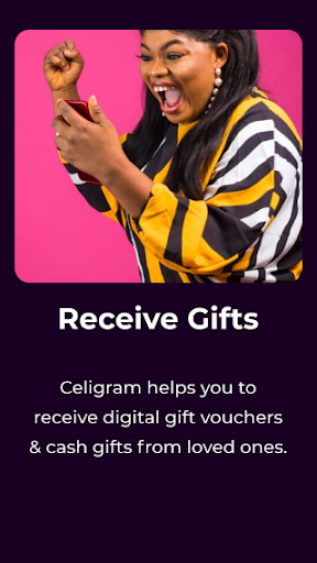Android application Celigram screenshort