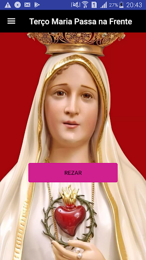 Android application Terço Maria Passa na Frente screenshort