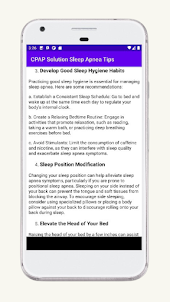 CPAP Solution Sleep Apnea Tips