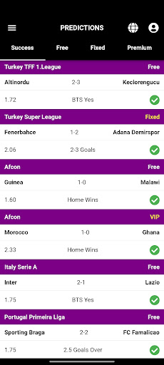 Betting Tips Pro | Morgan ST Screen 3