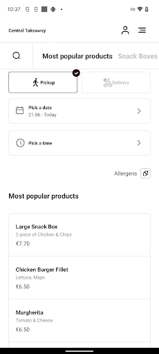 Central Takeaway Kilkenny Screen 3