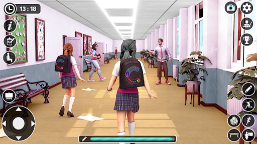 High School Life: School Games Screen 2