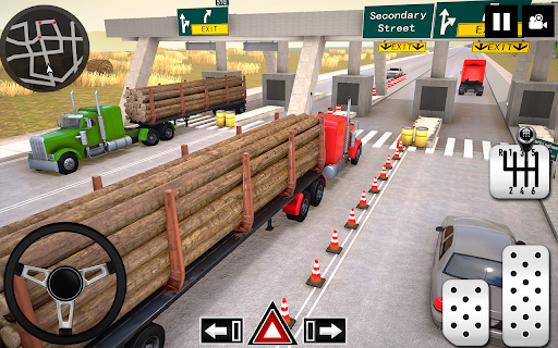 Log Transporter Truck Driving : Truck Games 2021 screenshots 15