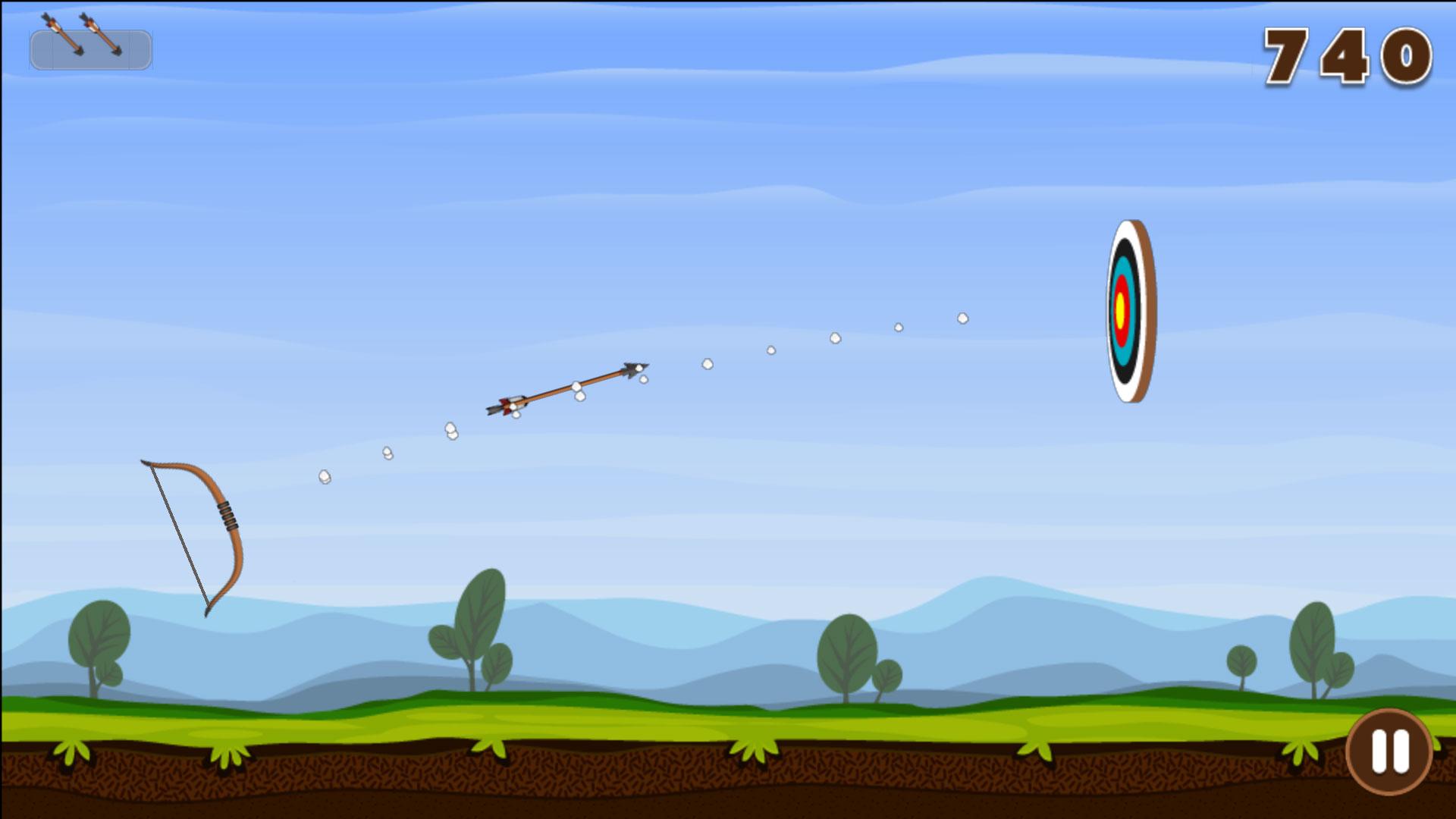 Android application Archery screenshort