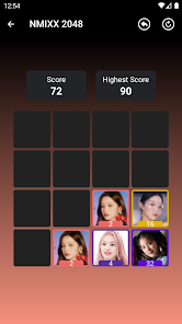 Captura de Pantalla 4 NMIXX 2048 Game android