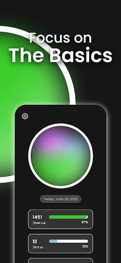 Android application HealthMetric Glow screenshort