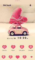 screenshot of Cute Theme-Heart Delivery-