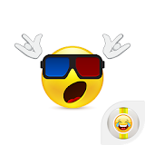 Funny Beautiful 3D Emoticons icon
