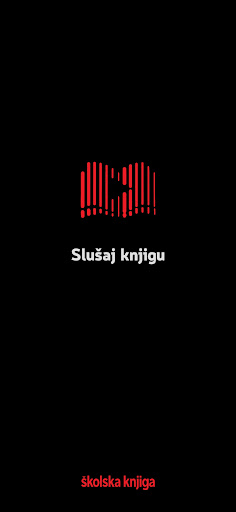 Android application Slušaj knjigu screenshort