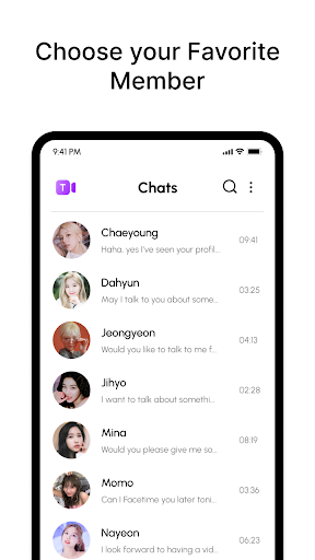 Android application Twice Video Call Prank screenshort