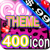 Pink Cheetah for Go Launcher icon