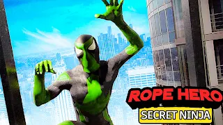 Secret Ninja Rope Hero Game - Screenshot 1